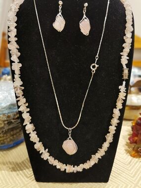 Vintage Natural Rose Quartz Lot